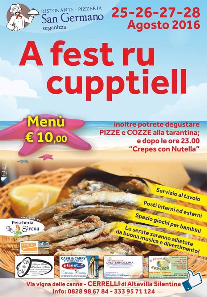 1^ Festa ru Cupptiell-Altavilla Silentina